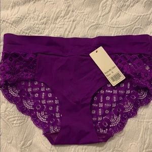 Purple sexy pantries size small.